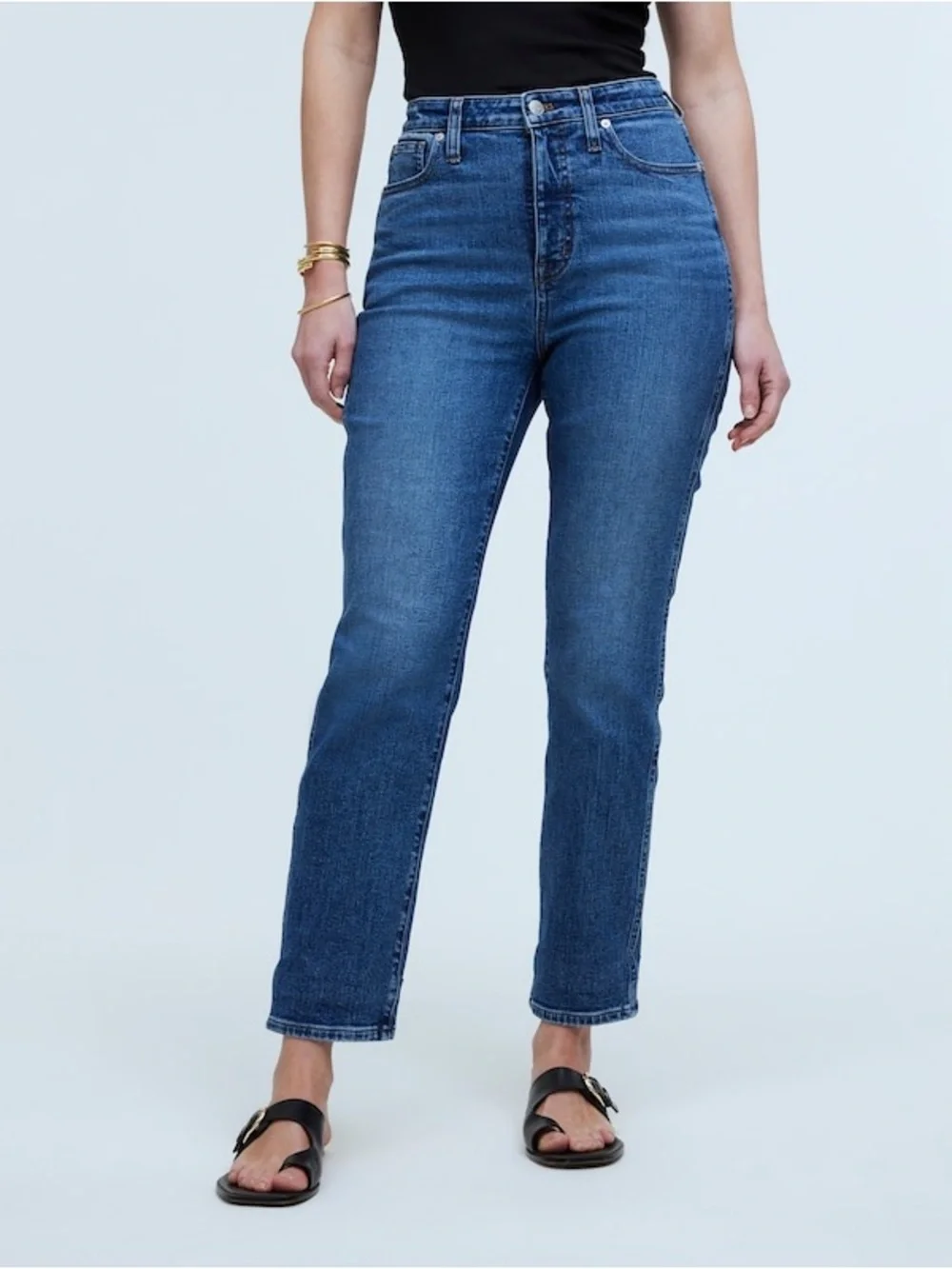 Madewell Curvy Stovepipe Jeans